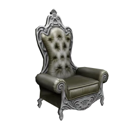 Front Row Shimmering Pearl Throne
