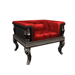Afterlife Dark Fall Armchair - Red