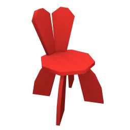 Cosmos Easter Dining Chair - Red