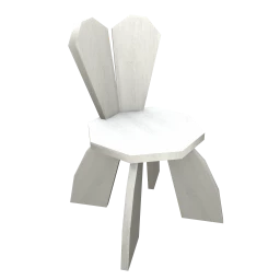 Cosmos Easter Dining Chair - White