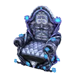 Cosmos Haunted House Eerie Flowers Throne