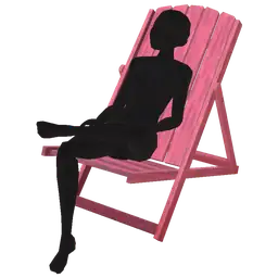 Cosmos Yarned Together Pink Sun Lounger