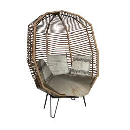 Round Rattan Cocoon Chair