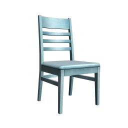 Eclectic Painted Chair - Sea