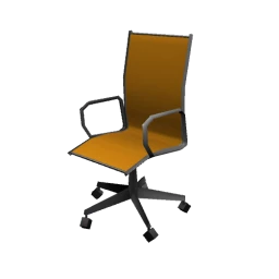 Modern Office Desk Chair - Orange