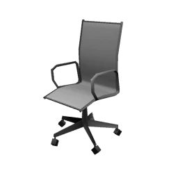 Modern Office Desk Chair - White