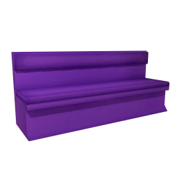 Neon Vibes Party Bench - Purple
