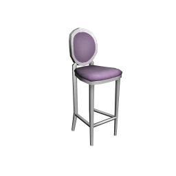 Patisserie Lavender Macaroon Stool