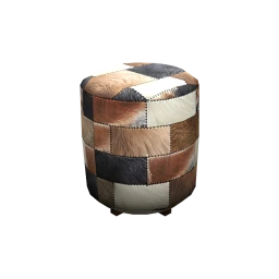 Bysse Cowhide Stool