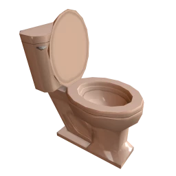 Radient Pastel Toilet