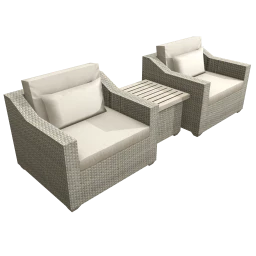 New Haven 7 Piece Outdoor Wicker Patio Furniture Set