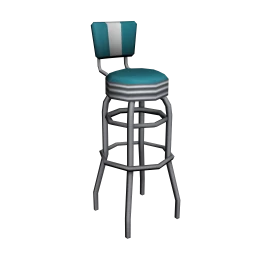 Dolly's Diner Chair - Turquoise