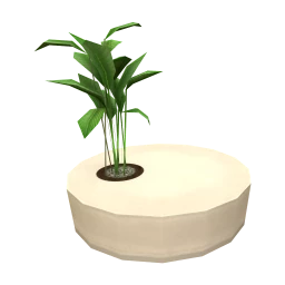 Round Planter Seat- Birch