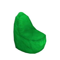 Yume Alert Beanbag Chair - Green