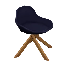 Understated Style Blue Chair