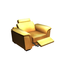 Kicking Back Leather Armchair