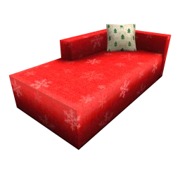 Granite Sofa Segment - Red