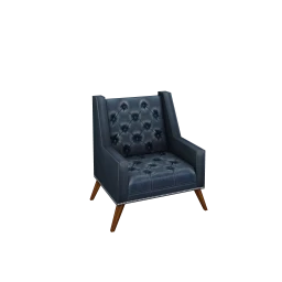 Peruse Faux Leather Armchair