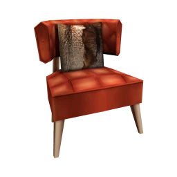 Loft Rust And Fire Armchair