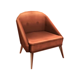 Loft Burnt Orange Chair