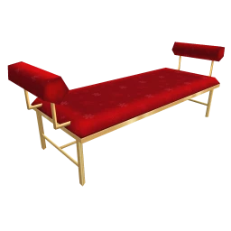 Luxe Currents Bench - Red