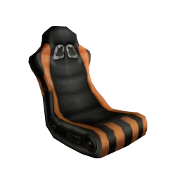Luxe Edge Gaming Chair (Orange)