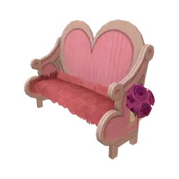 Luxe House Of Hearts Right Pew
