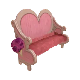 Luxe House Of Hearts Left Pew