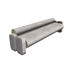 Luxe Cloud Temple Bench