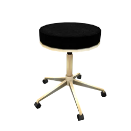 Luxe Professional Advice Salon Stool (Black)