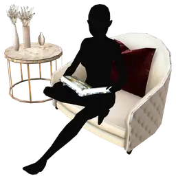 Luxe Royal Rest Accent Chair - Interactive
