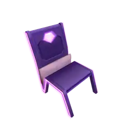 Mod Colourblock Chair - Purple