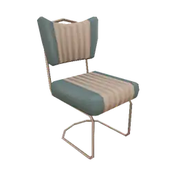 Mod Swirlie's Diner Mint Chair
