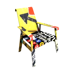 Sign Chair - Keep Left