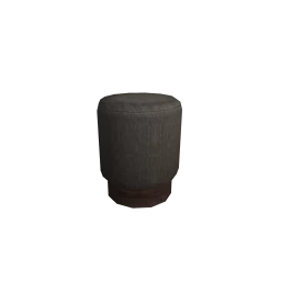 they. Dark Japandi Stool