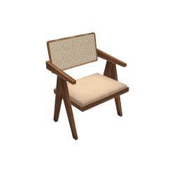 they. Walnut Support Dining Chair