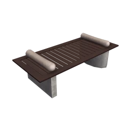 they. Simple Slat Bench