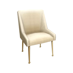 Botanical Iberis Chair