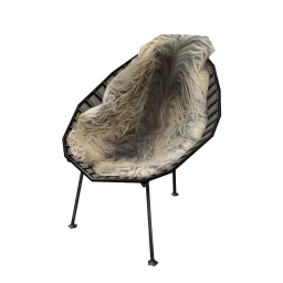 Mezyan Eleusis Faux Fur Chair