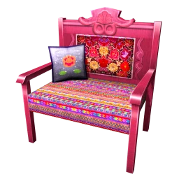 Oaxaca Santino Decorated Armchair