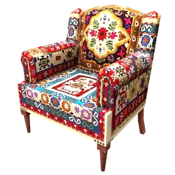 Oaxaca Felipe Printed Armchair