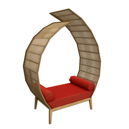 Terracotta Lagos Snuggle Chair