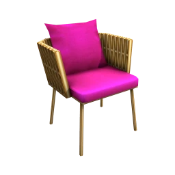 Fontabelle Tropicana Dining Chair - Flamingo