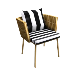 Fontabelle Tropicana Dining Chair - Coconut