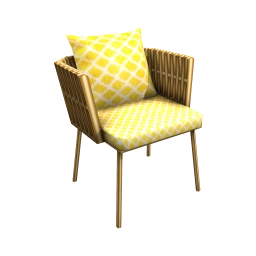 Fontabelle Tropicana Dining Chair - Banana