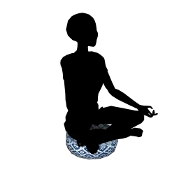 Wanderlust Whirlpool Inner Peace Meditation Pillow