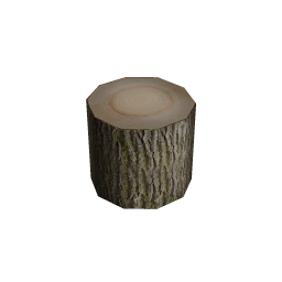 Wilderness Campfire Log Seat