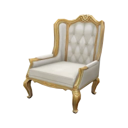 Baroque Rochefort Armchair - Light