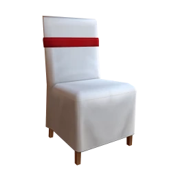 Covered Dining Chair - Sleigh Bells