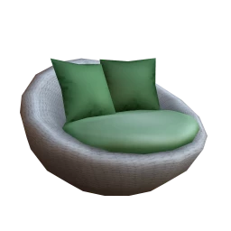 Evergreen Rattan Chair